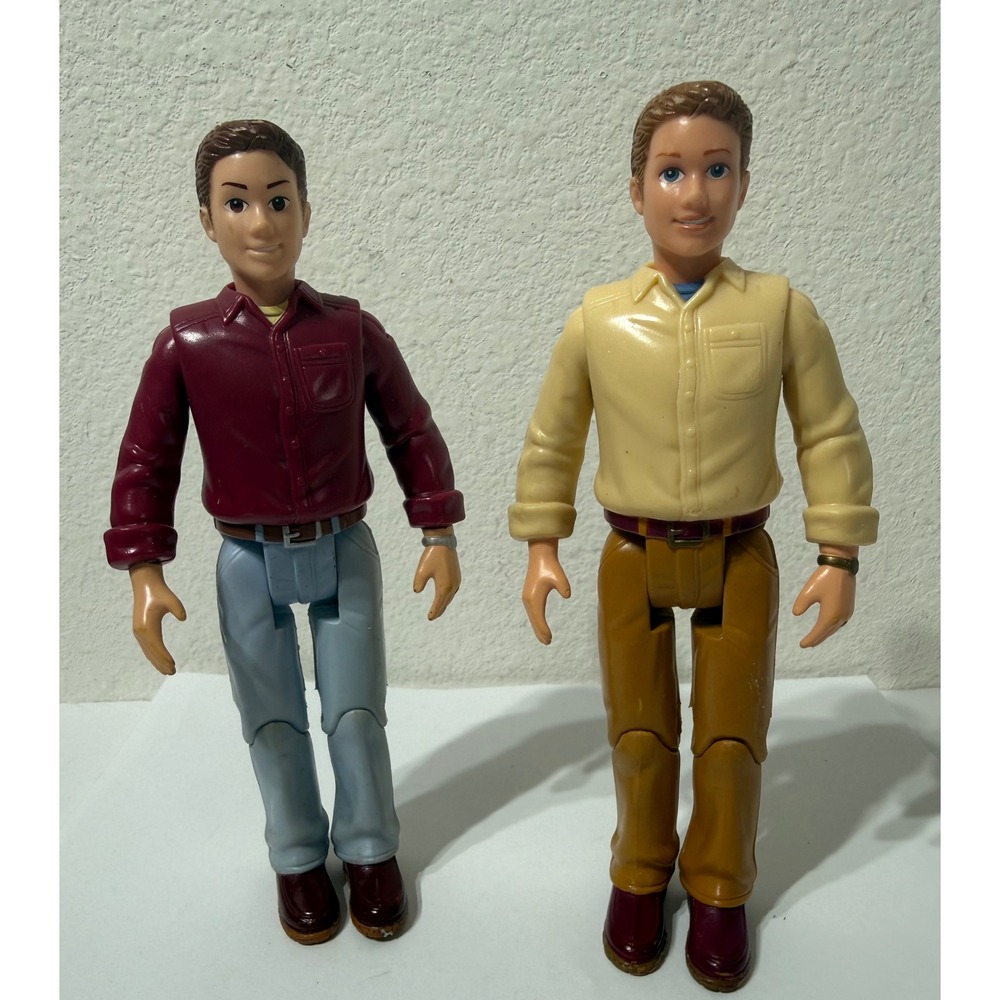 Mattel Barbie Loving Family Dad Male Doll Figures LOT 2005 2006 Articulated
